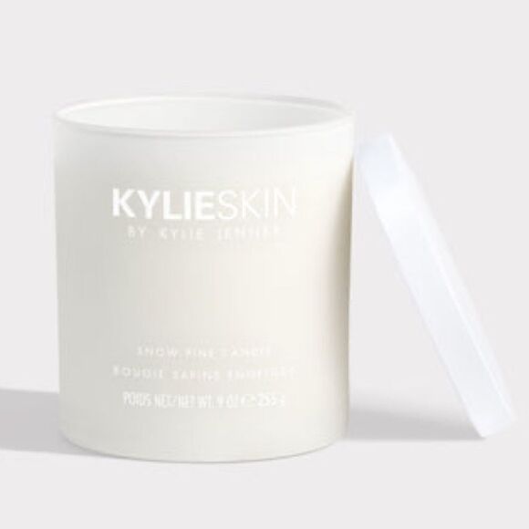 KYLIE COSMETICS/ Kylie Skin Snow Pine Candle-9oz Vegan Soy Wax,55-Hour B… - Picture 12 of 16